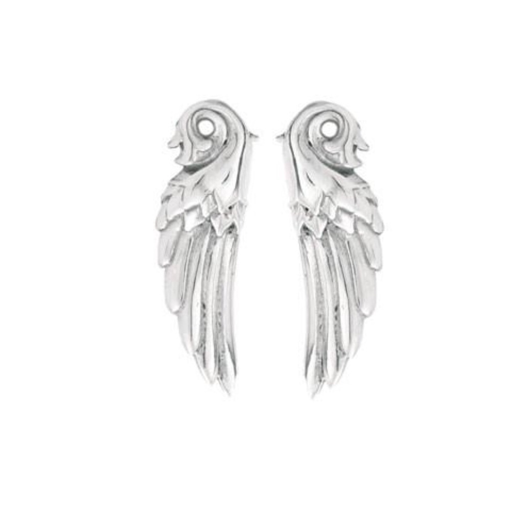 NWT Sterling Silver Angel Wing Studs